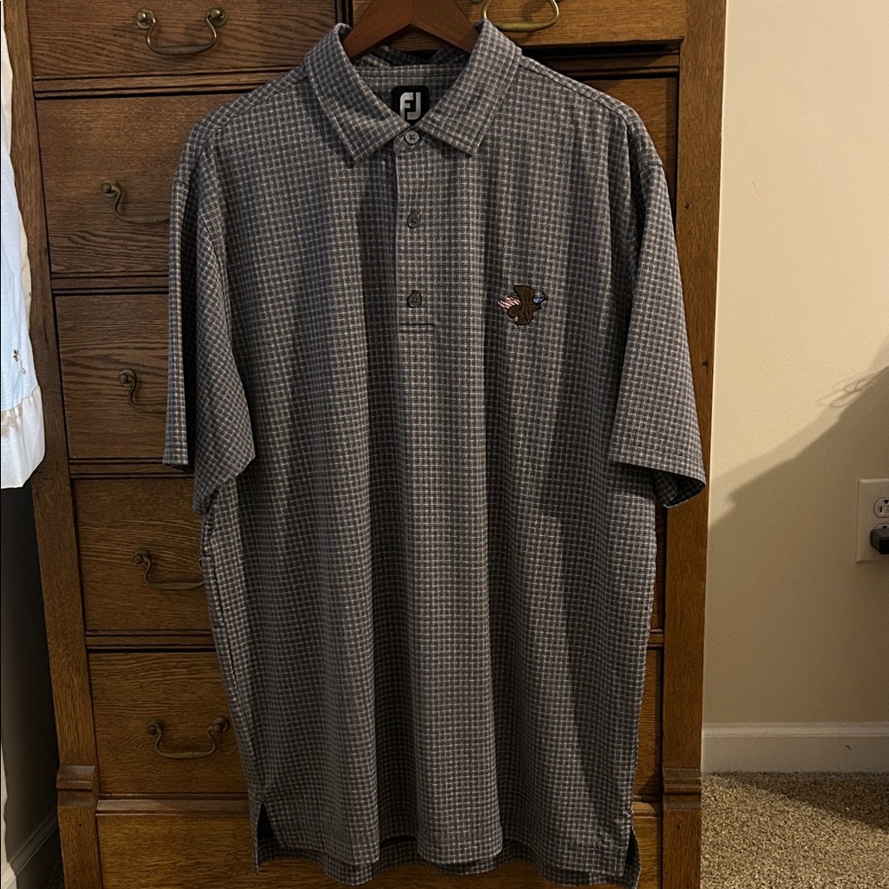 Men's Gray Polo Shirt